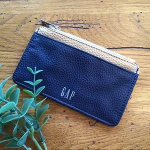🌸3 for $20🌸 Gap Card Holder / Coin Purse Special Edition Navy & Gold